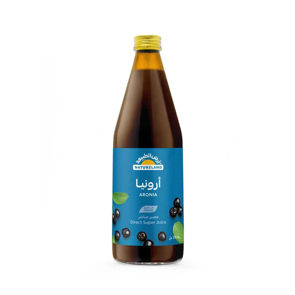 عصير توت الارونيا أرض الطبيعة